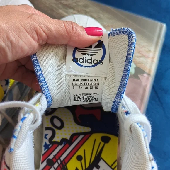 Rita Ora X Adidas Superstar Wedge Up Size 8 With Pop Cush Insoles - Picture 10 of 12